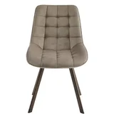 Trpezarijska stolica 1345 Braon /Braon metalne noge 575x455x850 ( 775-471 )