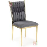 Halmar Jedilni stol K436 - siva / zlata | Shoptok.si