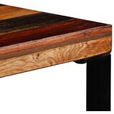 Barska miza iz trdnega predelanega lesa 70x70x106 cm | Shoptok.si