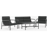  Lounge garnitura 4osobe crna | Eponuda.com