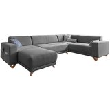 Miuform Siva raztegljiva/s prostorom za shranjevanje kotna sedežna garnitura (desni kot/v obliki črke "U") Classy Sophie – | Shoptok.si