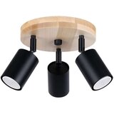  Stropna svetilka VERDO 3P črna, (21347778) | Shoptok.si