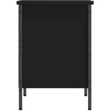 Ormarić za cipele crni 38 x 35 x 50 cm od konstruiranog drva | shoptok.hr