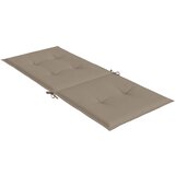  Jastuci za vrtne stolice 6 kom smeđesivi 120x50x3 cm od tkanine | shoptok.hr