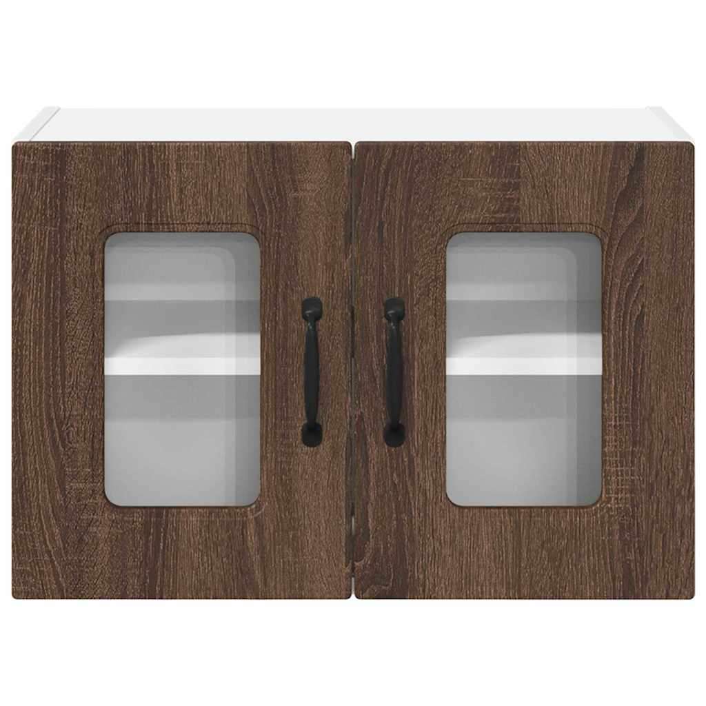  Zidni kuhinjski ormarić Zidne 2 pcs Smeđi hrast 60 x 31 x 40 cm | shoptok.hr