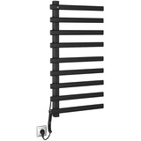 Sapho električni sušač peškira elcor 128W 92x48 cm mat crna | Eponuda.com