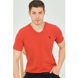 Dewberry T8568 V-NECK MENS T-SHIRT-DARK TILE Cene