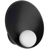 Nova Luce Mat črna jeklena stenska svetilka Minim – | Shoptok.si
