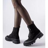Gemre Black eco-suede ankle boots Orson | Shoptok.si