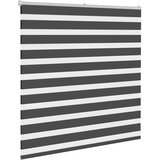 vidaXL Zavjesa zebra crna 140x100 cm širina tkanine 135,9 cm poliester | shoptok.hr