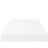  Plutajuće zidne police 4 kom sjajne bijele 50 x 23 x 3,8 cm MDF | Eponuda.ba