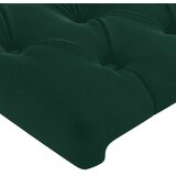  Uzglavlja tamnozelena 160x7x78/88 cm baršunasta | Eponuda.com