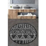  straordinario black circle djt 140 blackanthracitewhite bathmat | ePonuda.com