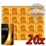 Vitalis Premium ribbed 20 pack Cene