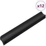 Drška 12 pcs Crna 106 x 7,4 x 15,5 mm Aluminij | shoptok.hr