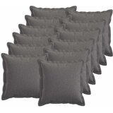  Presvlaka za jastuk 12 pcs HOUTEN Svjetlosiva 45 x 45 cm | shoptok.hr