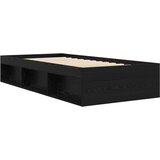  Okvir kreveta s pohranom s policom Crni hrast 80 x 200 cm | Eponuda.com