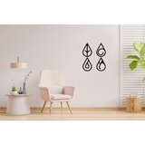 Wallity zidna dekoracija Four Elements, Crna | ePonuda.com