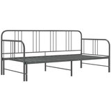  Okvir za krevet na razvlačenje sivi metalni 90 x 200 cm | Eponuda.com