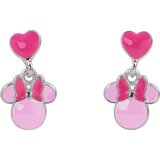Mickey & Minnie Naušnice Disney Minnie, srebro 925 | shoptok.hr