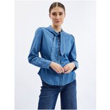 Orsay Blue Denim Shirt with Decorative Detail - Women Cijene