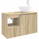  Set namještaja za kupaonicu 2 kom. Hrast sonoma Smeđa 49,5 x 41 x 80 cm | shoptok.hr