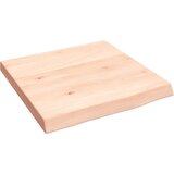 Zidna polica 40x40x(2-4) cm neobrađena masivna hrastovina | shoptok.hr