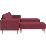  Kauč za dnevni boravak 3 pcs Vinska crvena 250 x 188 x 76 cm | Eponuda.com