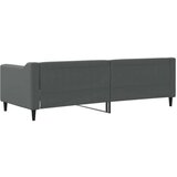  Raztegljiva postelja temno siva 80x200 cm blago | Shoptok.si