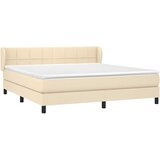  s oprugama i madracem krem 180x200 cm od tkanine | shoptok.hr
