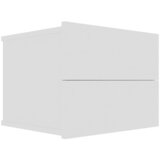 Maison Chic Nočna omarica - Nočna miza bela 40x30x30 cm iverna plošča, (21690390) | Shoptok.si