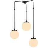 Squid Lighting Črna viseča svetilka Efe, višina 100 cm Cene