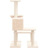  Penjalica za mačke sa stupovima za grebanje krem 94,5 cm | shoptok.hr