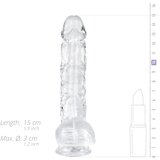 EasyToys - Dildo Collection Jelly Dildo with Balls - 13.5 cm | shoptok.hr
