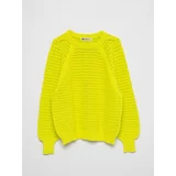 Big Star Woman's Sweater 161039 Lime Wool-300
