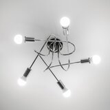  plafonski luster oxford 5xE27/15W/230V sjajni hrom | Eponuda.com