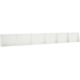  Zid za zadržavanje 6 kom. 60 x 12 x 40 cm Čelik Bijela | shoptok.hr