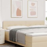  Naslon za glavu s dugmićima u krem boji 200 cm tkanina | shoptok.hr