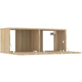  5-dijelni set TV ormarića boja hrasta sonome konstruirano drvo | shoptok.hr
