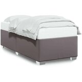 vidaXL okvir za krevet sivi 100x200 cm od umjetne kože | shoptok.hr