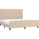  Okvir za krevet s uzglavljem cappuccina 160x200 cm umjetna kože | shoptok.hr
