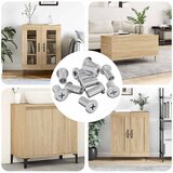  Sigurnosna matica 12 pcs Srebrno M6 x 15 mm Čelik Cijene