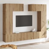 vidaXL set od 6 TV kabineta Artisan hrast inženjersko drvo | shoptok.hr