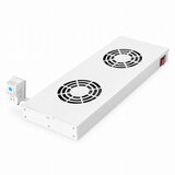 Digitus hladilna enota 2x vent. s termostatom strop / 48cm siva | Shoptok.si
