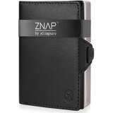 slimpuro ZNAP, tanki novčanik, 8 kartica, pretinac za kovanice, 8,9 × 1,5 × 6,3 cm (Š × V × D), RFID zaštita | shoptok.hr