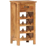 vidaXL Omarica za vino 40x30x80 cm trden akacijev les | Shoptok.si