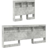  Polica postelja Betonsko siva 75 x 190 cm Konstruiran les, (5000127995) | Shoptok.si