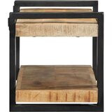 vidaXL Zidna polica 70x33x35 cm Puno grubo drvo Mango | shoptok.hr