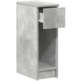 vidaXL Nočna omarica z predalom betonsko siva 20x36x60 cm | Shoptok.si