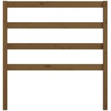  Uzglavlje za krevet boja meda 81 x 4 x 100 cm masivna borovina | shoptok.hr